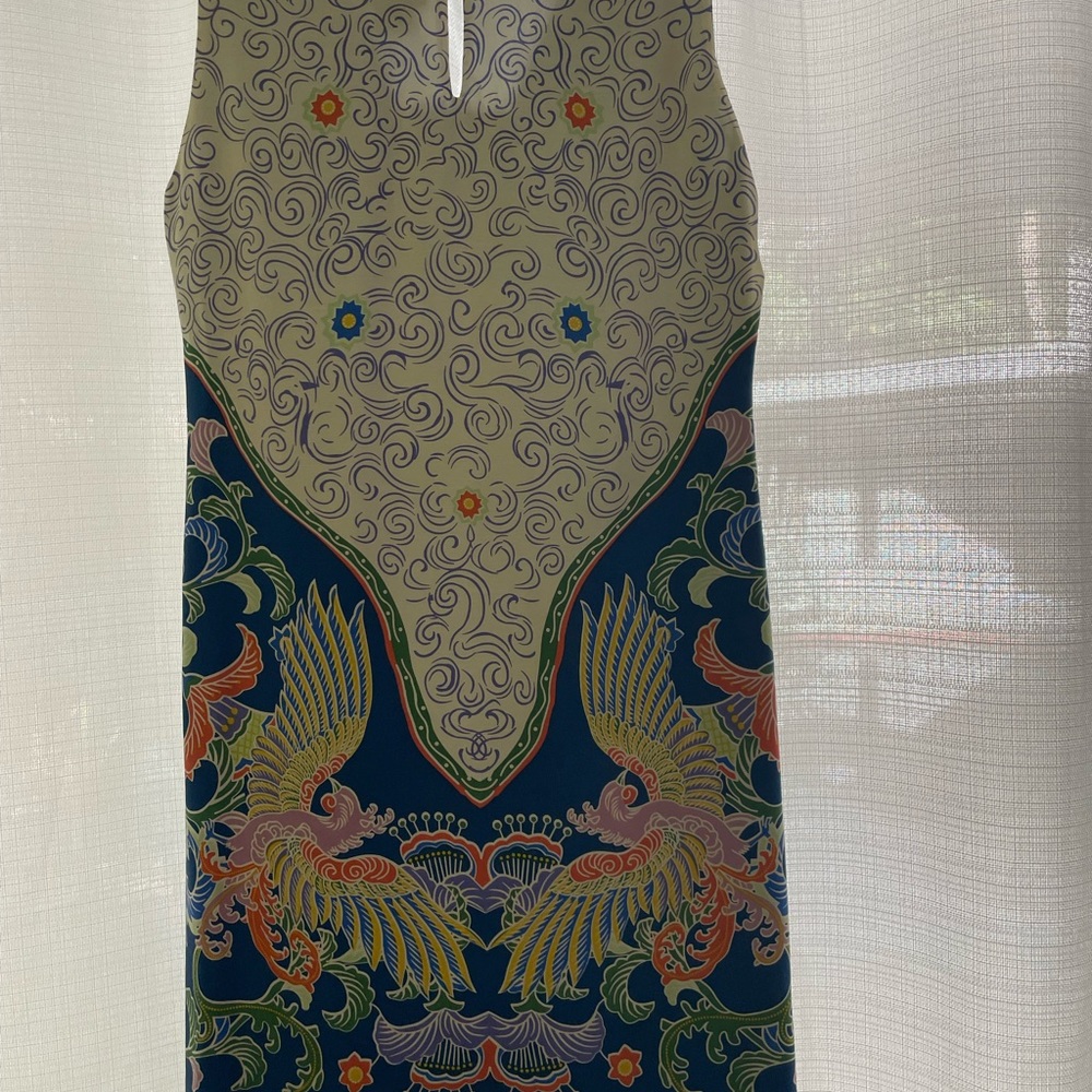 Anthropologie Silk Boho Dress - Picture 5 of 13